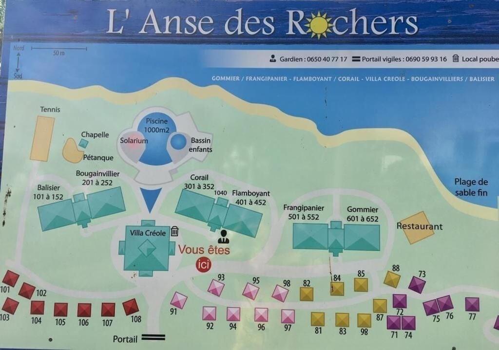 Karukera 1 Anse Des Rochers Saint-Francois  Eksteriør billede